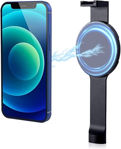 QKOO Adaptador magnético de montaje de trípode compatible con MagSafe para iPhone 141312PlusProPro MaxMini Series, carcasa MagSafe, anillo MagSafe