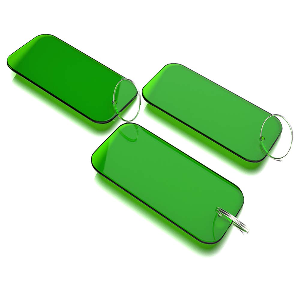 Oversized Key Chain 3 Pack Acrylic Key Tag