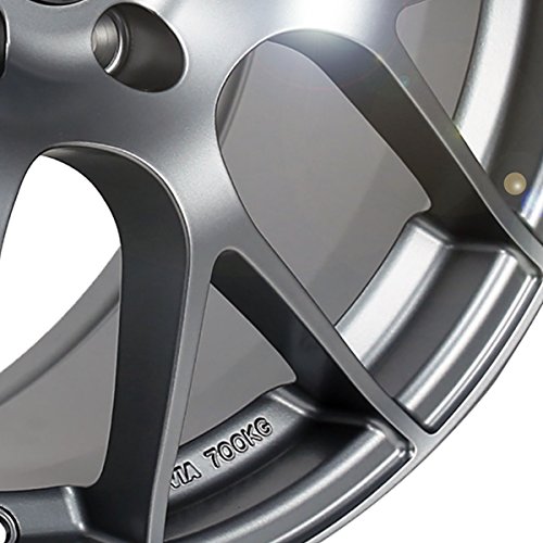 Enkei Raijin (18 X 8, 5 X 112) 45Mm Offset, Titanium Gray, (1) Wheel/Rim #TOP2