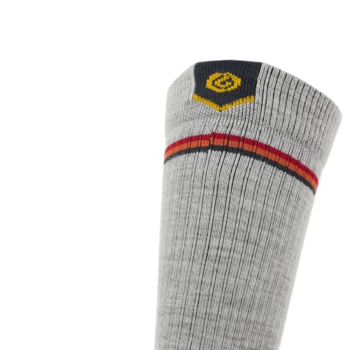 Image of GRIP6 Crew Socks - Merino Wool Socks Made in the USA, Lightweight Wool Hiking Socks, Crew Socks for Men and Women