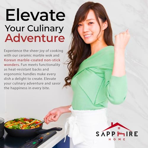 HOME-N-KITCHENWARE-Nonstick-Ceramic-Wok-Frying-Pan-Premium-9-Layered-Cookware-Korean-Marble-Coated-Easy-to-Clean-Cast-Aluminum-Induction-Ready-for-Saute-Stir-Fry-Eggs-Fried-Rice-8-Inch