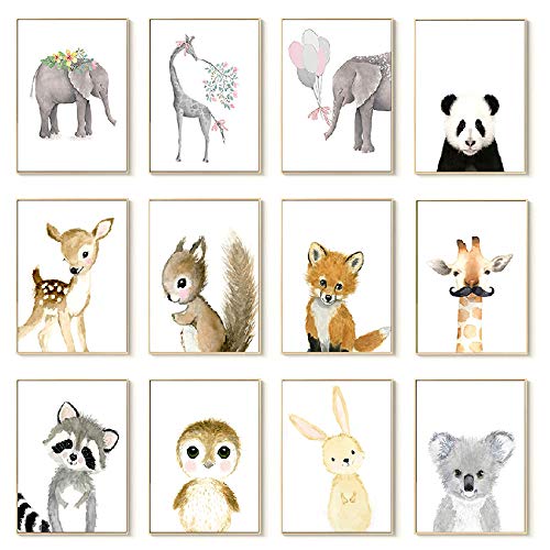 Martin Kench Set van 3 afbeeldingen kinderkamer decoratie jongen meisjes poster kinderfoto's wanddecoratie wanddecoratie… - Afbeelding 6