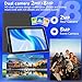 10 inch Android 15 Tablet, 8GB RAM 32GB ROM Powerful Quad-core CPU, 1280*800 Resolution Screen Tablet PC, 8MP Camera, 6000mAh Battery Computer, 2 in 1 Tablets with Keyboard, Case, Mouse, Stylus Laptop