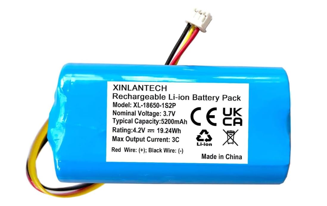 EXTENSILO Batteria Compatibile Con Silvercrest SSRA1 Home Cleaner 3000mah 148v Li Ion 51114998