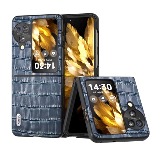 Étui en cuir véritable Oppo N3 Flip coque arrière chic et fine