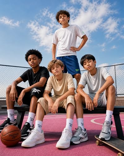 Reebok Boys French Terry Pull-On Pocket Shorts for Sports & Play 2-Pack - image 6