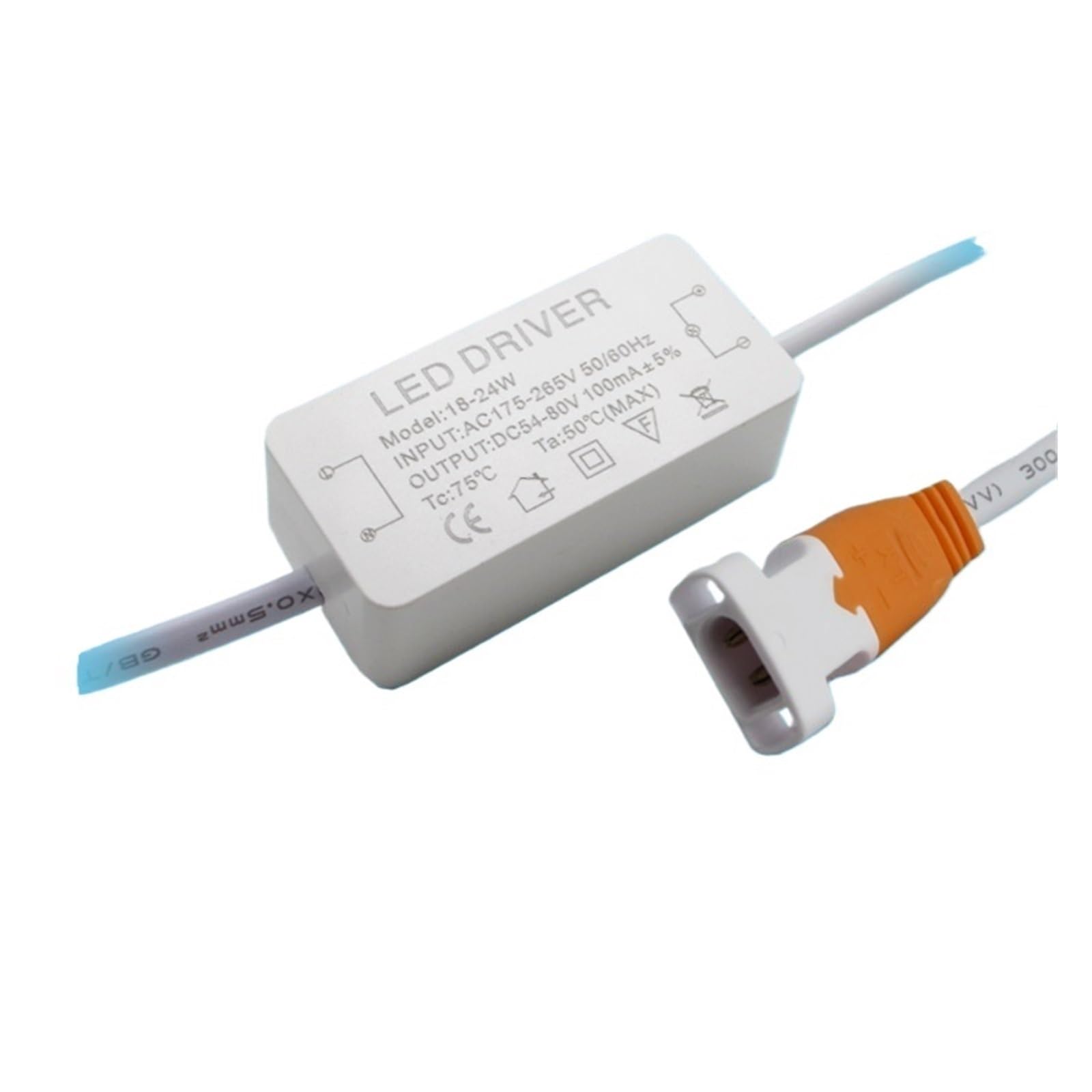 Techo integrado panel de luz directa LED transformador 18-24W balasto
