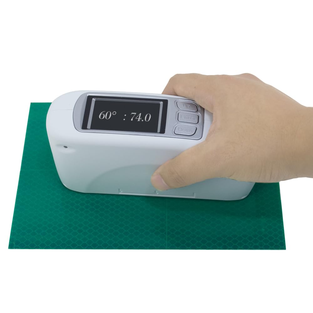 Medidor de brillo GM-200, rango de medición de alta precisión 0-200GU ángulo 60°, compatible con software de control de calidad de computadora