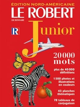 Hardcover Le Robert Dictionnaire Junior (French Dictionary) [French] Book