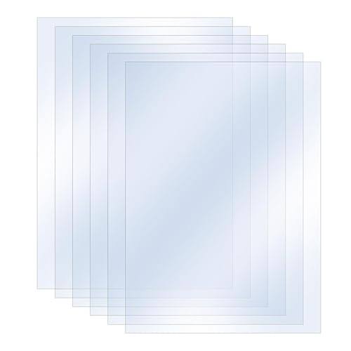 Películas de liberación de película 3D Fep 6 piezas de accesorios de impresora 3D, piezas de herramientas de 5.512 x 7.874 x 0.006 in, película de