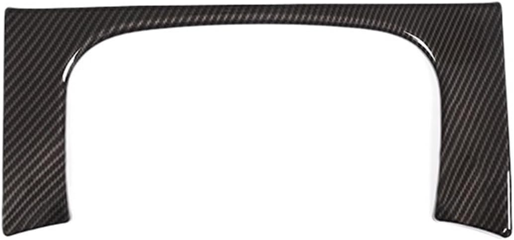 ABS Car Dashboard Display Decoration Frame Cover Trim Sticker Compatible with Land Rover Range Rover Velar 2017-2020 Car Accessories(Carbon Fiber)