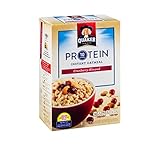 Quaker Protein Cranberry Almond Instant Oatmeal - 6 Packs