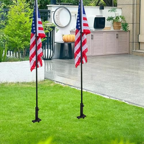 Support de canne à pêche pour sol meuble et cour, piquet réutilisable - 3