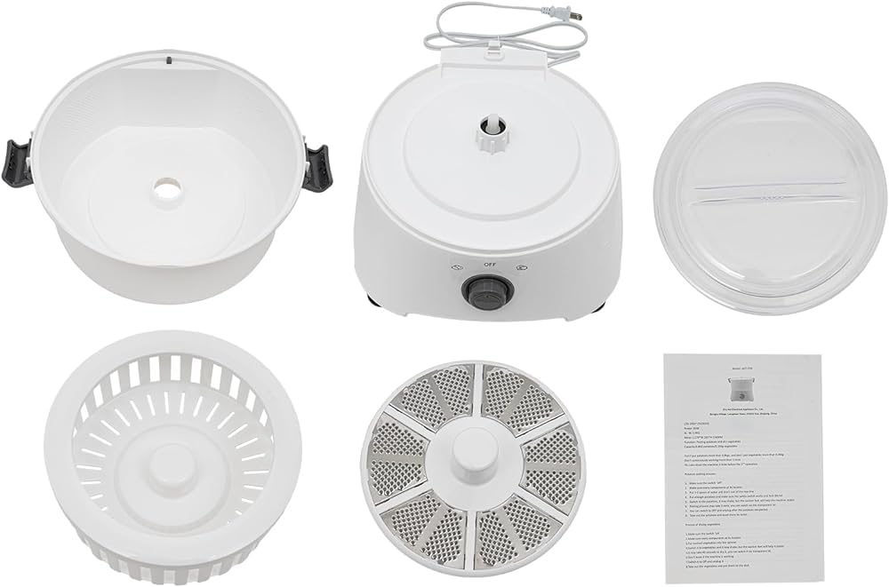 Macchina per pelare Frutta e Verdura, 85 W 110-120 V 1,76 libbre Pelapatate Elettrico Automatico da Tavolo con Filo Elettrico per essiccare Verdure Sbucciare Mele e Patate