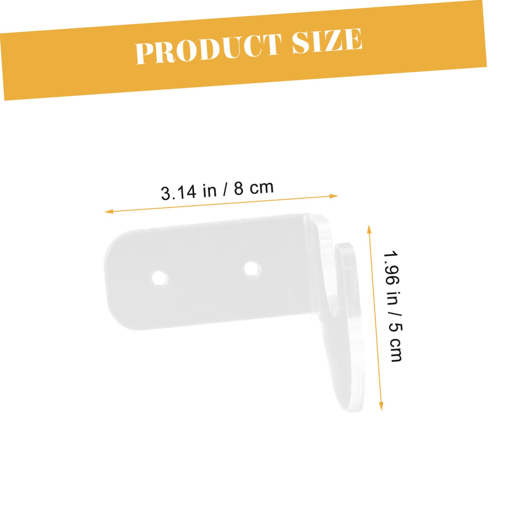 KICHOUSE Decorative Bat Rack 2-piece Set for Baseball Tennis Softball Hockey Bats Wall-mounted for Display Storage