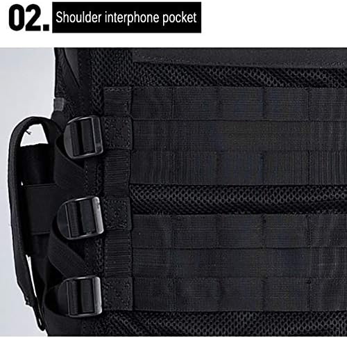 Tactical Vest, Moontie Multi-pocket SWAT Army CS Hunting Vest Camping Hiking Accessories Outdoor Hunting Hiking Camping Equipment