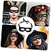 SOIMISS 8Pcs Cosplay Eye Masks for Halloween Party Unique Masquerade Masks for Men Fashionable Dress Up Accessories for Festivals and Costume Events