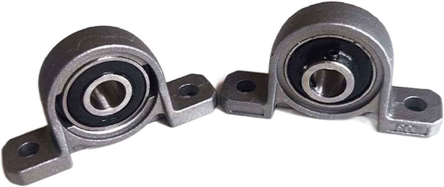 SSIMOO 2PCS KP004 Pillow Block Ball Bearing 20mm Zinc Alloy Miniature Bearings Industry Tool 99x21x53mm Kindly