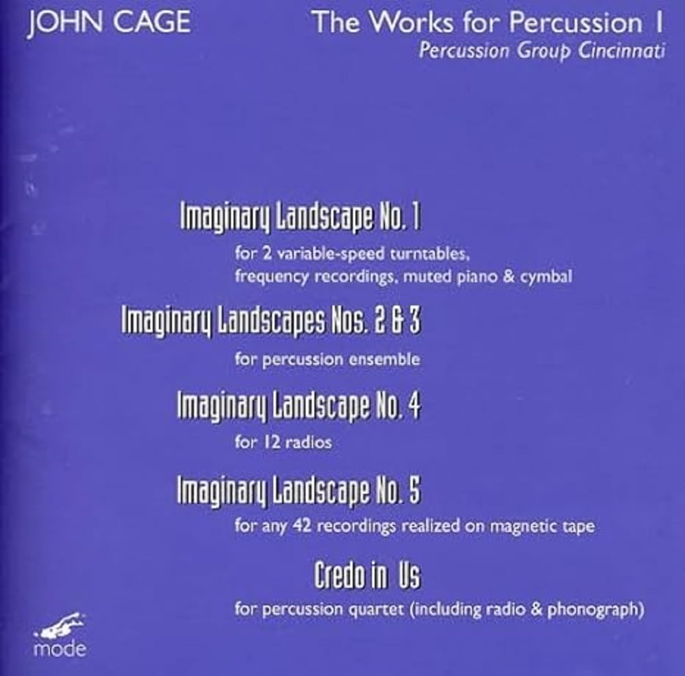 John Cage: The Works for Percussion 1 [DVD]
