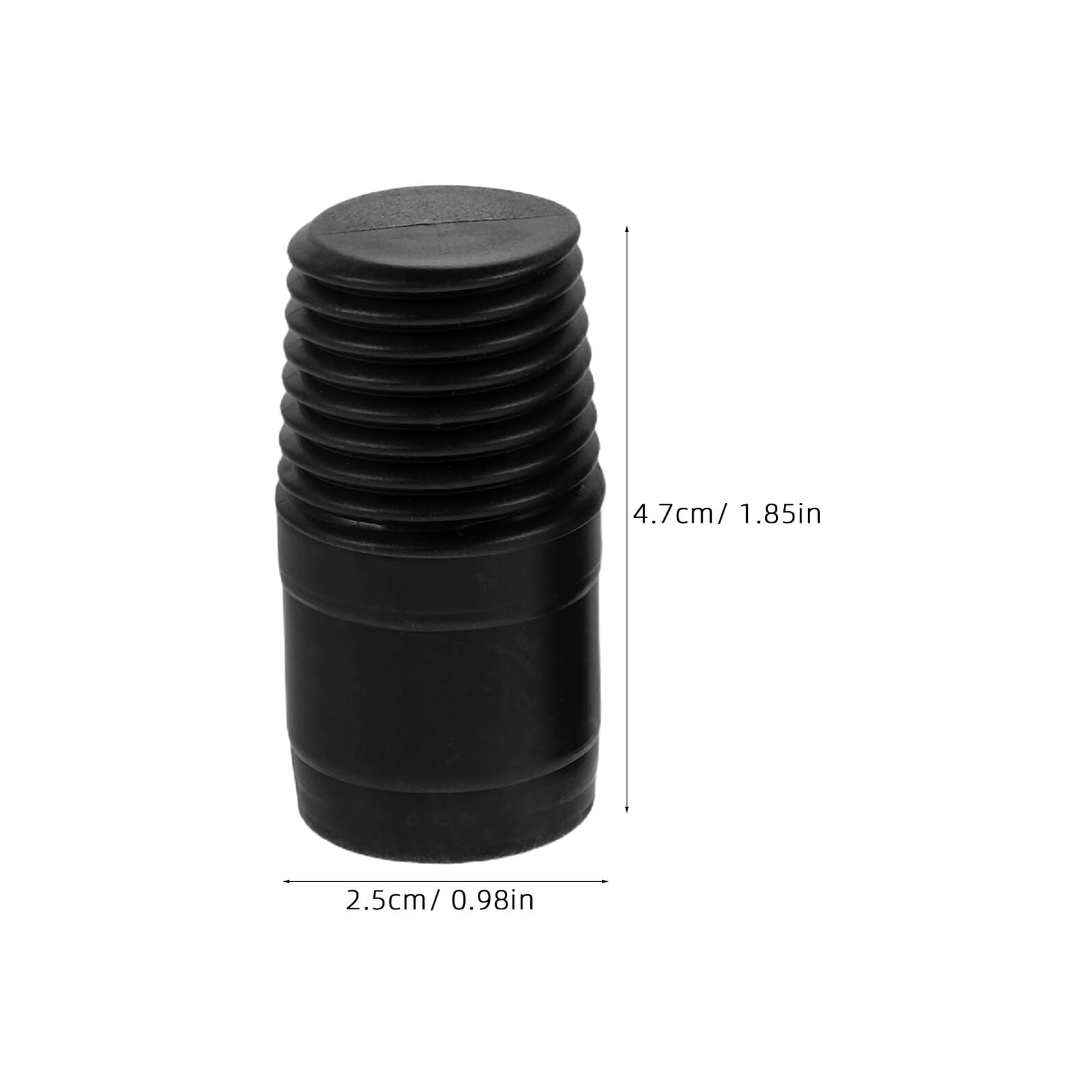 3 pezzi 3 pezzi di estensioni filettate 25 mm in plastica punta del manico della scopa adattatore filettato stile europeo compatibile con mop e scopa per accessori per la pulizia
