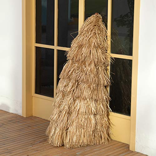 Syth 7.87Ft/240Cm Outdoor Table Patio Umbrella Garden Parasol Tilt Balcony Umbrella Sunshade Market Umbrella With Push Button Tilt, 8 Ribs #TOP4