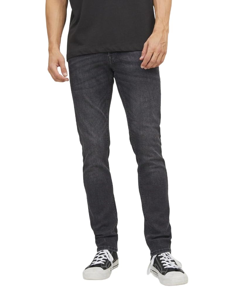 JACK & JONES Glenn Original SQ 270 Jeans-Black-W30-32L (Dark Grey)