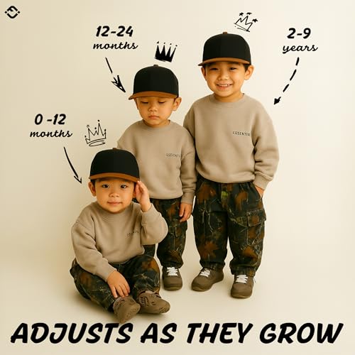 Funky Junque Kids Baseball Hat Girl Boy Toddler Infant Flat Brim Trucker Hat Youth Sun Beach Cap Summer Mesh3