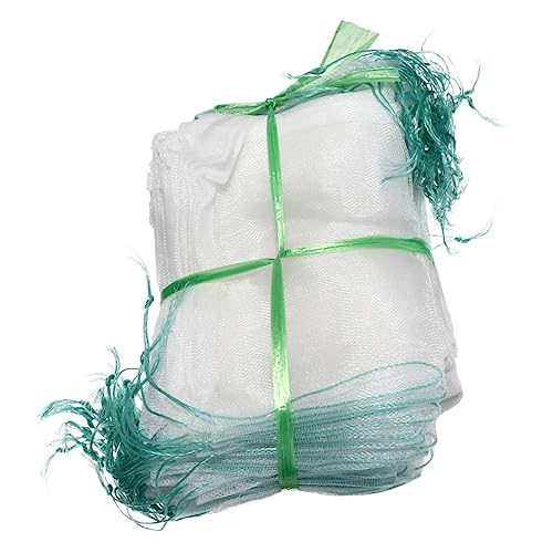CAXUSD 100 Bolsas De Red para Insectos Bolsas para Frutas Red para Malla para Plantas Frutales Bolsas De Malla Protectora para Frutas Bolsa De Color Aleatorio