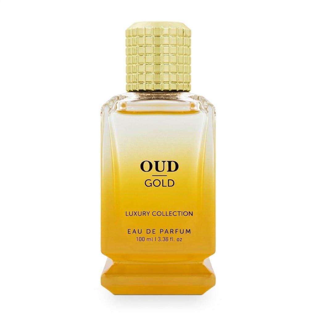 Oud Gold Luxury Collection Woda perfumowana 100ml | Rich Oriental Woody Fragrance Spray | Długa trwałość Premium Scent | Eleganckie perfumy dla mężczyzn i kobiet | Codzienna i na każdą okazję