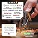 Dalstrong Pizza Wheel Cutter - The Orbit Razor Unique Pizza Wheel & Cutter -High-Carbon Heavy-Duty Stainless Steel - G10 Handle - Razor Sharp - Thumb Guard Protection & Blade Cover