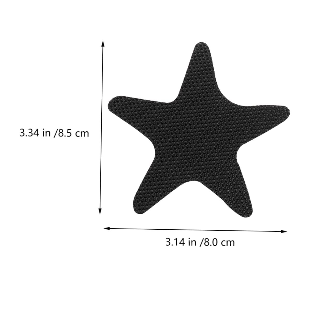 Alipis 120 Piezas Baño Pegatinas Antideslizantes Pegatinas Antideslizantes para Bañera Cinta Anti Baño Pegatina Anti-baño Niño Peva Forma De Estrella Neumático De Deslizamiento