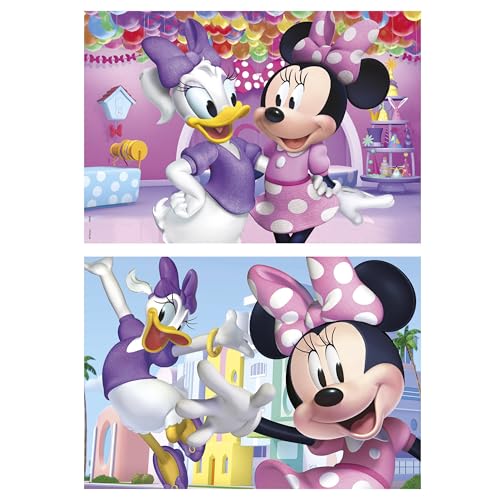 Puzzles Disney Minnie et Daisy Ensemble de 2 puzzles de 50 pièces Neuf - vue 3