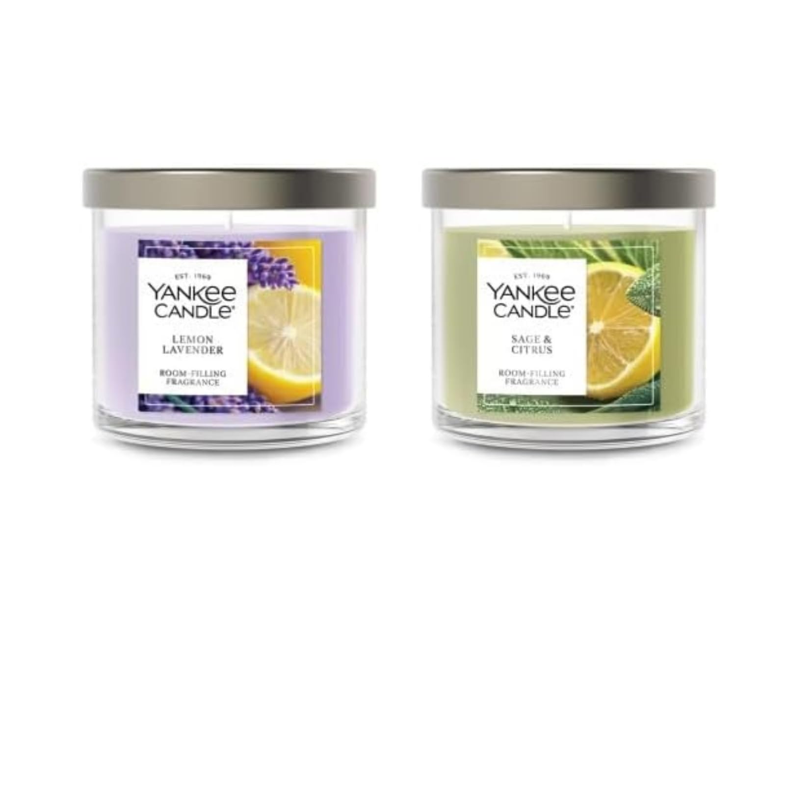 YANKEE CANDLE アロマ Amazon.com: Yankee Candle Small Tumbler Jar Candles, Lemon