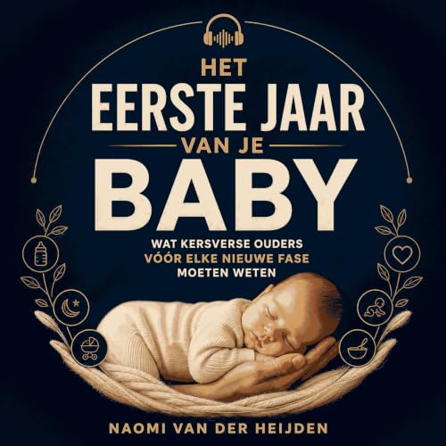 『Het eerste jaar van je baby: Wat kersverse ouders v&oacute;&oacute;r elke nieuwe fase moeten weten』のカバーアート