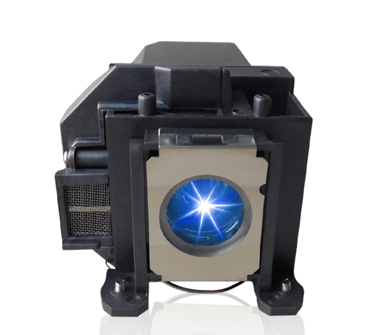 EL-PLP57/V13H010L57 Replacement Projector Lamp Compatible with Epson eb-440w eb-450w eb-450we eb-450wi eb-455w eb-455wi eb-460 eb-460e eb-460i eb-465i h318a h343a, with Housing