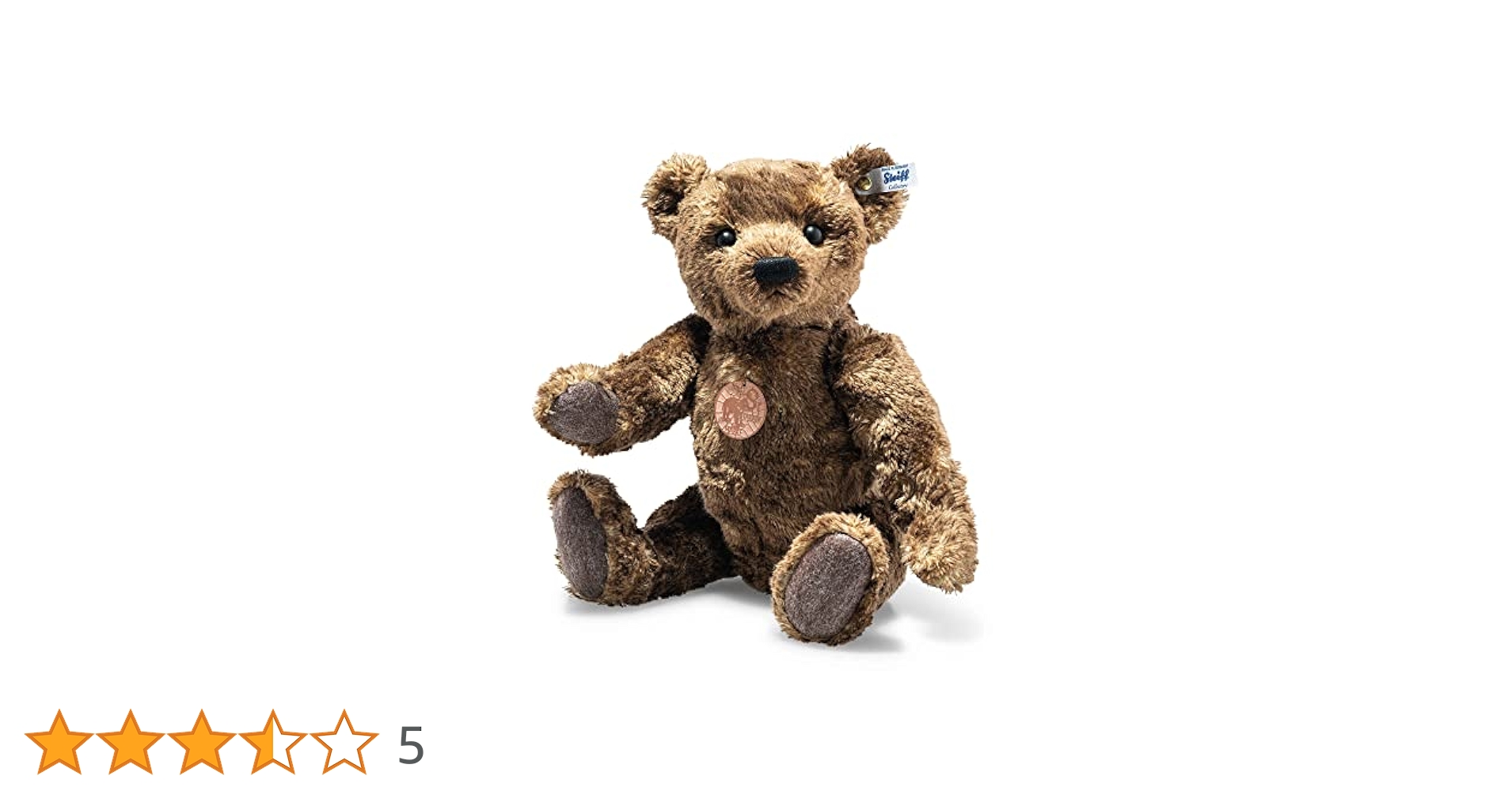 【美品】Steiff シュタイフ Teddy Bear テディベア 西ドイツ Steiff SALE！！ テディベア シュタイフ 1995年 ドイツ