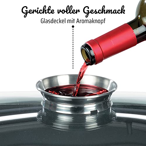 Bräter GSW 800419 Ceramica Kobaltblau rechteckig Induktion 40x26cm