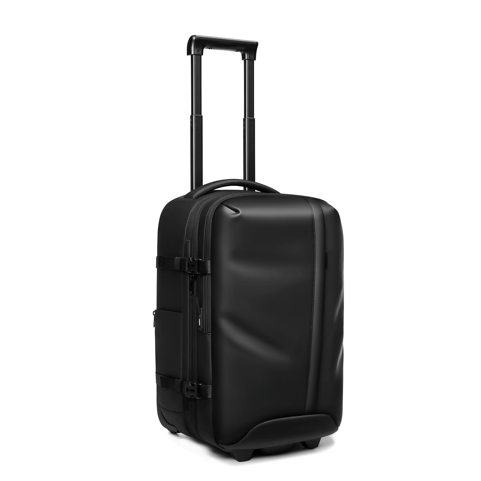 Greensen Zaino a Rotelle Espandibile, Zaino da Viaggio con Ruote Convertibile in Trolley 25L 30L 60L con Caricabatterie USB Tipo C e Blocco a Password per Viaggi di Lavoro