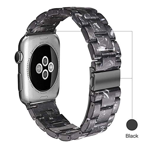 Image of Light House Apple Watch Bands-Fashion Lightweight Resin iWatch Bands for Women Men 38mm /40mm /41mm /42mm(Series 11 10), 49mm /46mm /45mm /44mm /42mm(S 3 2 1), Compatible with Apple Watch Series 11 SE 10 9 8 7 6 5 4 3 Ultra