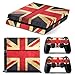 PS4 - Skin adhesivo para PS4 Playstation 4 (Irty Inglaterra)