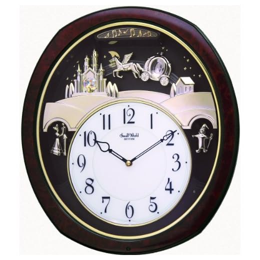 Rhythm Clocks "Princess Fantasy" Musical Motion Clock