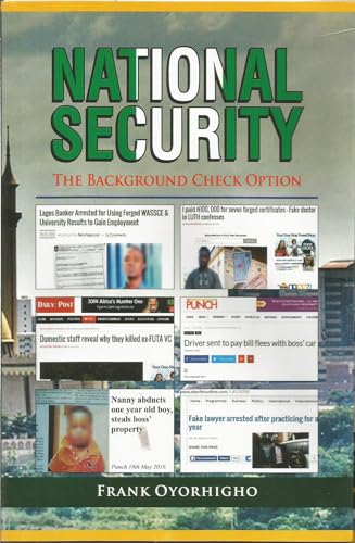 National Security - The Background Check Option