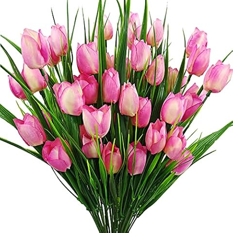 Guagb 8 Bündel künstliche Tulpen Cover