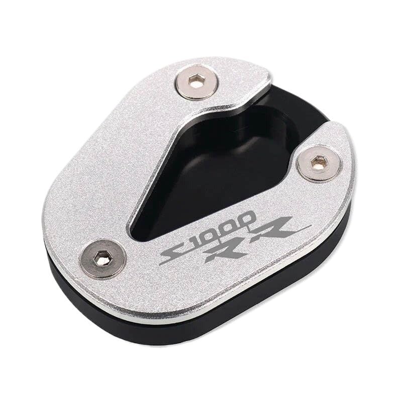Extension plaque béquille latérale S1000RR pour éviter la chute de votre moto sur sol meuble