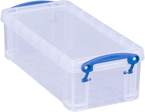 Miniatura 4 de Really Useful - Caja de almacenamiento (0,9 litros, transparente, 0,9 C)