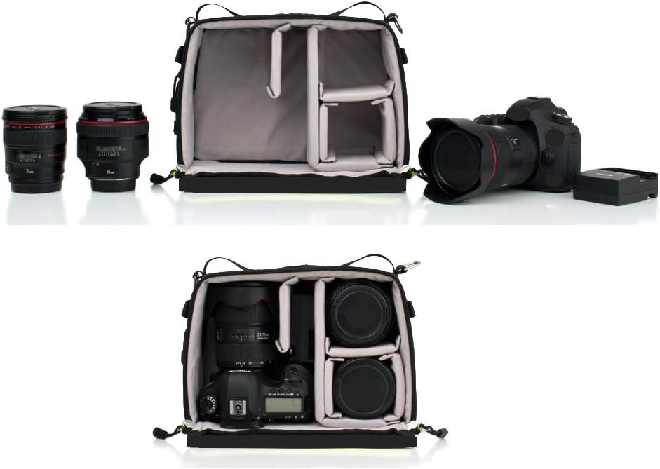 f-stop – Shallow Small Internal Camera Unit (ICU) Pack Storage Insert for DSLR, Mirrorless, Photo Gear Carry Protection