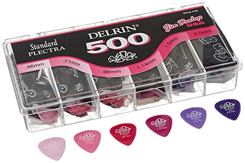 Dunlop 4100 Sachet de 324 Médiators - Les Beatles, Paul McCartney, John Lennon, RIngo Starr, George Harrison Dunlop 4100 Sachet de 324 Médiators