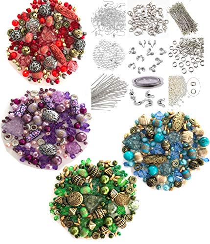 Kit de démarrage bijoux perles pour apprendre la création facilement