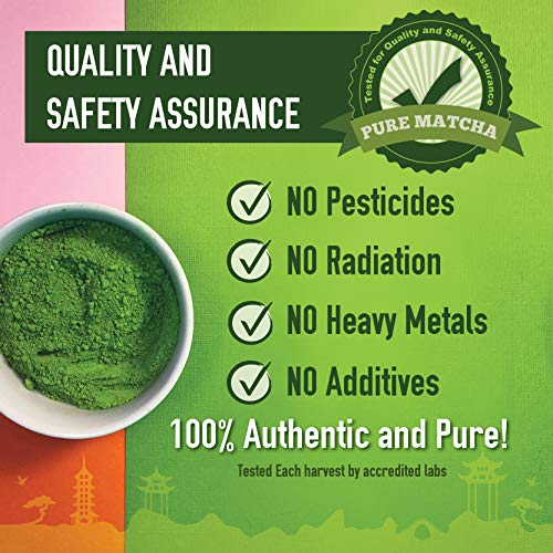 Matcha Organics - Premium Ceremonial Grade Matcha Green Tea Powder - Authentic 1St Harvest Japanese Green Tea - Usda & Jas Organic - Perfect For Ceremonial Matcha Latte Powder, Smoothies & Baking, Zero Sugar 30G Tin 1.06Oz #TOP3