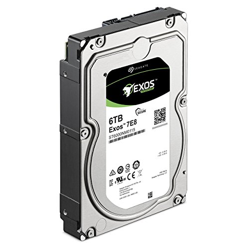 Image of Seagate Exos 7E8 6TB 512e SATA 256MB Cache 3.5-Inch Enterprise Hard Drive (ST6000NM0115) (Renewed)